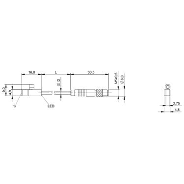 BMF 103K-PS-C-2A-S26-00,2 BALLUFF  - Codice di ordinazione: BMF001H