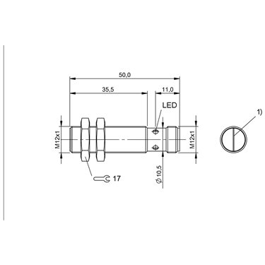 BMF 12M-PS-C-2-S4 BALLUFF  - Codice di ordinazione: BMF00C7