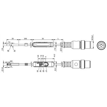 BMF 203K-H-PI-C-A8-S4-00,3 BALLUFF  - Part Number: BMF00JJ
