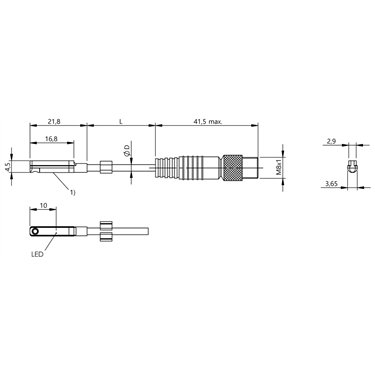 BMF 204K-PS-C-2A-SA2-S49-00,5 BALLUFF  - Codice di ordinazione: BMF0003
