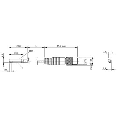 BMF 214K-PS-C-2A-SA2-S49-00,3 BALLUFF  - Codice di ordinazione: BMF00A2