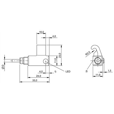 BMF 21K-PS-C-2-PU-03 BALLUFF  - Part Number: BMF0027