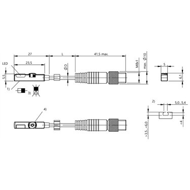 BMF 235K-PO-C-2A-SA2-S49-00,3 BALLUFF  - Codice di ordinazione: BMF00C6
