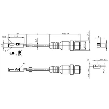 BMF 235K-PS-C-2A-SA2-S4-00,3 BALLUFF  - Codice di ordinazione: BMF00C5