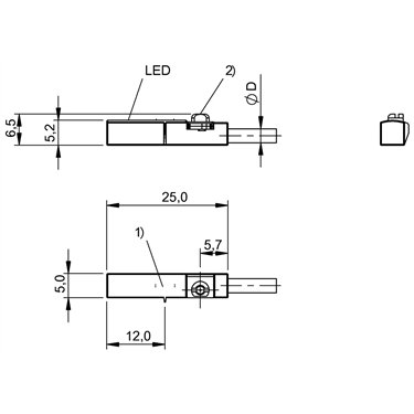 BMF 255K-N-06-EEX BALLUFF  - Part Number: BMF00E4