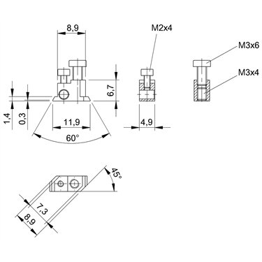 BMF 303-HW-44 BALLUFF  - Part Number: BAM00L5