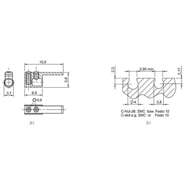 BMF 303-HW-97 BALLUFF  - Part Number: BAM01F0