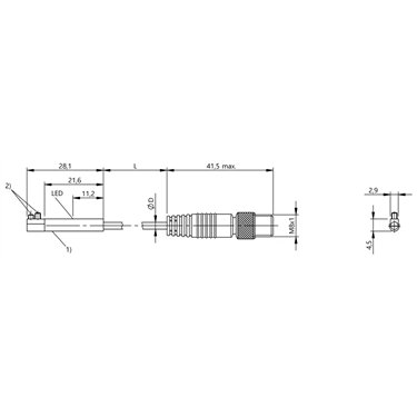 BMF 303K/HW30-PS-C-2-SA2-S49-00,3 ASM BALLUFF  - Part Number: BMF004K
