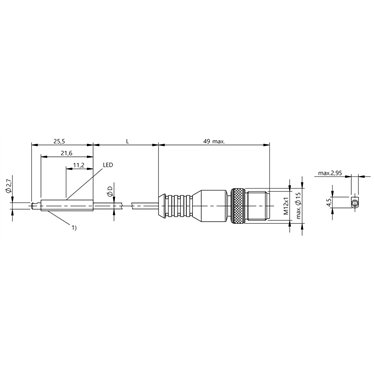 BMF 303K-PS-C-2A-S4-00,3 BALLUFF  - Part Number: BMF00KP