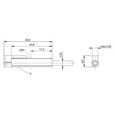 BMF 303K-PS-C-2A-SA6-PU-03 BALLUFF  - Codice di ordinazione: BMF0048