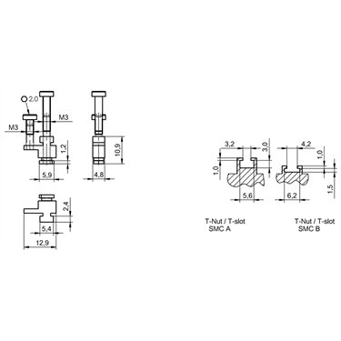 BMF 305-HW-99 BALLUFF  - Codice di ordinazione: BAM01EY