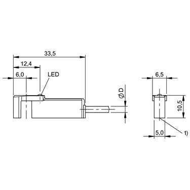 BMF 305K-PO-C-2-PU-05 BALLUFF  - Codice di ordinazione: BMF0053