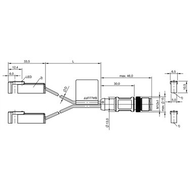 BMF 305K-PS-C-2-SA95-S4-00,3 BALLUFF  - Codice di ordinazione: BMF005Z