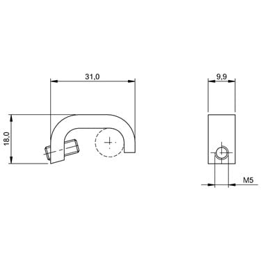 BMF 32-HW-13 BALLUFF  - Código de orden: BAM00MT