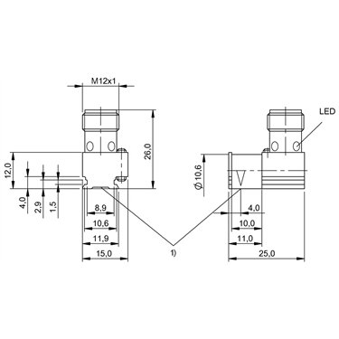 BMF 32M-PS-W-2-S4 BALLUFF  - Codice di ordinazione: BMF008A
