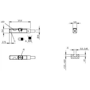 BMF 405KF-PS-C-2A-EY-02 BALLUFF  - Codice di ordinazione: BMF00M0