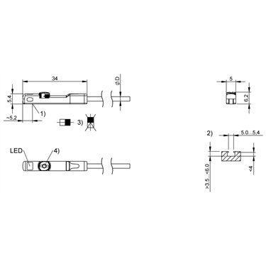 BMF 415KW-HAPS-W-5-P3-02 BALLUFF  - Codice di ordinazione: BMF00MR