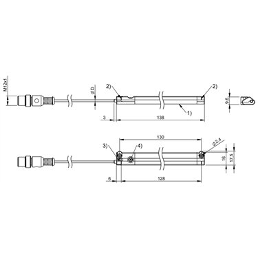 BMP 01-EL1PP21A-0128-00-P00,5-S4 BALLUFF  - Part Number: BMP000P