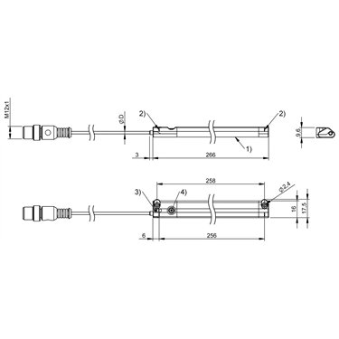BMP 01-ZLZPP21A-0256-00-P00,5-S4 BALLUFF  - Codice di ordinazione: BMP0010