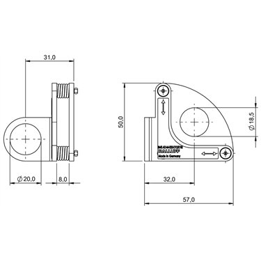 BMS AD-M-002-D12/D18 BALLUFF  - Part Number: BAM0038