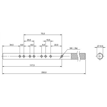 BMS BS-M-D12-0250-03 BALLUFF  - Part Number: BAM003F