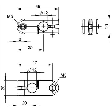 BMS CC-M-D12-B-03 BALLUFF  - Codice di ordinazione: BAM035P