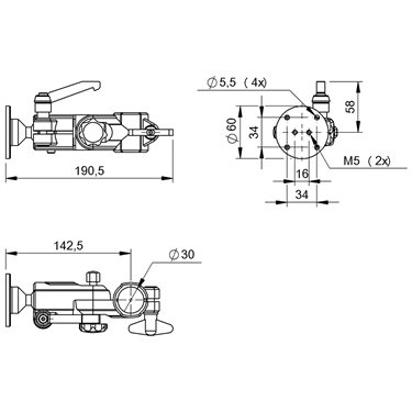 BMS CSJ-M-D30-EX19-02 BALLUFF  - Codice di ordinazione: BAM0343