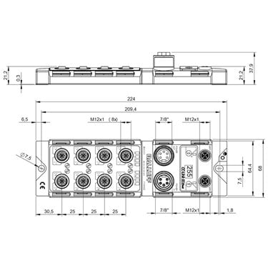 BNI CIE-508-105-Z015 BALLUFF  - Codice di ordinazione: BNI008C