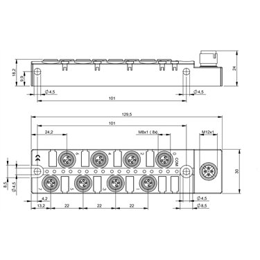 BNI IOL-104-S01-K021 BALLUFF  - Codice di ordinazione: BNI0022