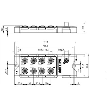 BNI IOL-104-S01-Z012-C02 BALLUFF  - Codice di ordinazione: BNI005P