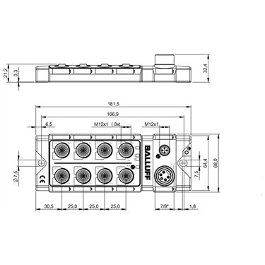 BNI IOL-252-000-Z013 BALLUFF  - Codice di ordinazione: BNI0033