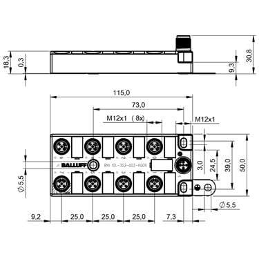 BNI IOL-302-002-K006 BALLUFF  - Codice di ordinazione: BNI007Z