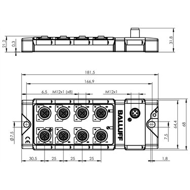 BNI IOL-302-002-Z042 BALLUFF  - Codice di ordinazione: BNI00CM