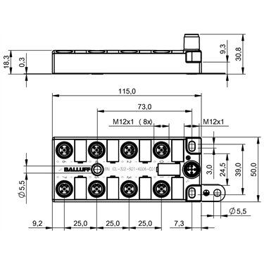 BNI IOL-302-S01-K006-C01 BALLUFF  - Codice di ordinazione: BNI005W