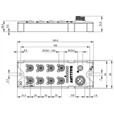 BNI IOL-302-S02-R026 BALLUFF  - Codice di ordinazione: BNI0091