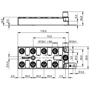 BNI IOL-709-000-K006 BALLUFF  - Codice di ordinazione: BNI0007