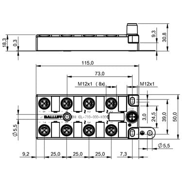 BNI IOL-710-000-K006 BALLUFF  - Codice di ordinazione: BNI0008