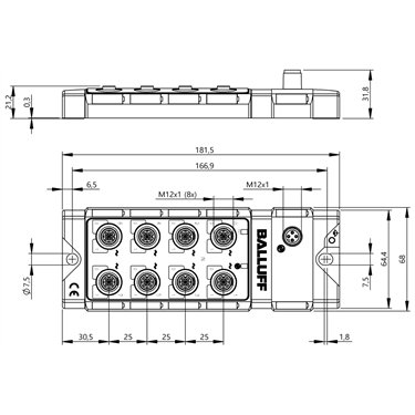 BNI IOL-719-002-Z012 BALLUFF  - Codice di ordinazione: BNI00AJ