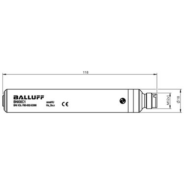 BNI IOL-760-002-E066 BALLUFF  - Codice di ordinazione: BNI00C1