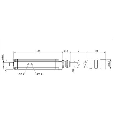 BNI IOL-770-V06-A027 BALLUFF  - Part Number: BNI004W
