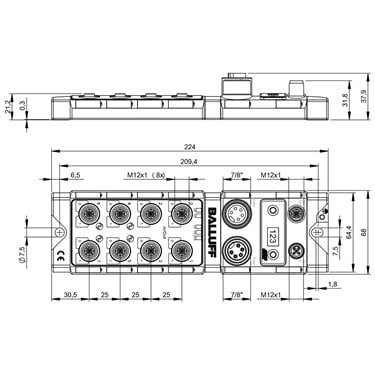 BNI PBS-502-101-Z001 BALLUFF  - Codice di ordinazione: BNI005R
