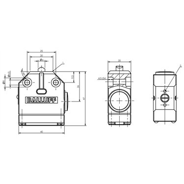 BNS 813-99-D-69 BALLUFF  - Part Number: BNS055J