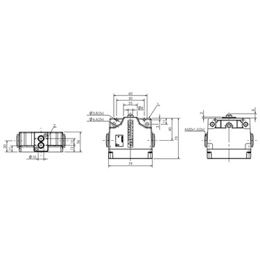 BNS 813-B02-K12-61-A-22-02 BALLUFF  - Codice di ordinazione: BNS02F9