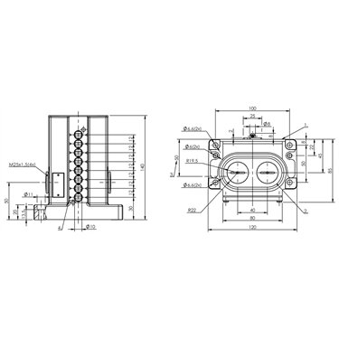 BNS 813-D08-R12-100-22-08 BALLUFF  - Codice di ordinazione: BNS0173