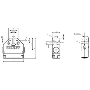 BNS 813-FD-60-186 BALLUFF  - Codice di ordinazione: BNS001R