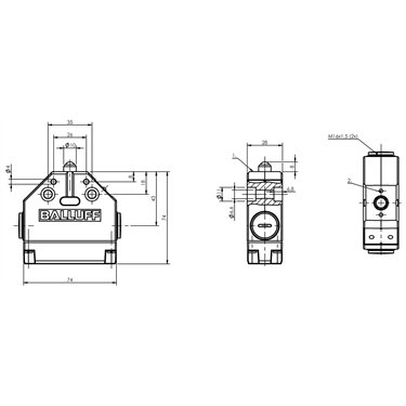 BNS 813-FK-60-186 BALLUFF  - Codice di ordinazione: BNS002A