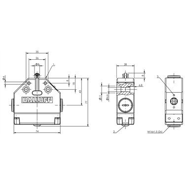 BNS 813-FL-60-183-FD BALLUFF  - Part Number: BNS002H