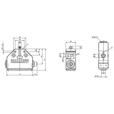 BNS 813-FR-60-183-S80R BALLUFF  - Codice di ordinazione: BNS002W