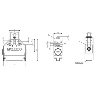 BNS 813-FR-60-186 BALLUFF  - Part Number: BNS0030