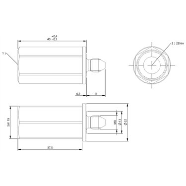 BNS 813-FR-60-186-S80R BALLUFF  - Codice di ordinazione: BNS0033